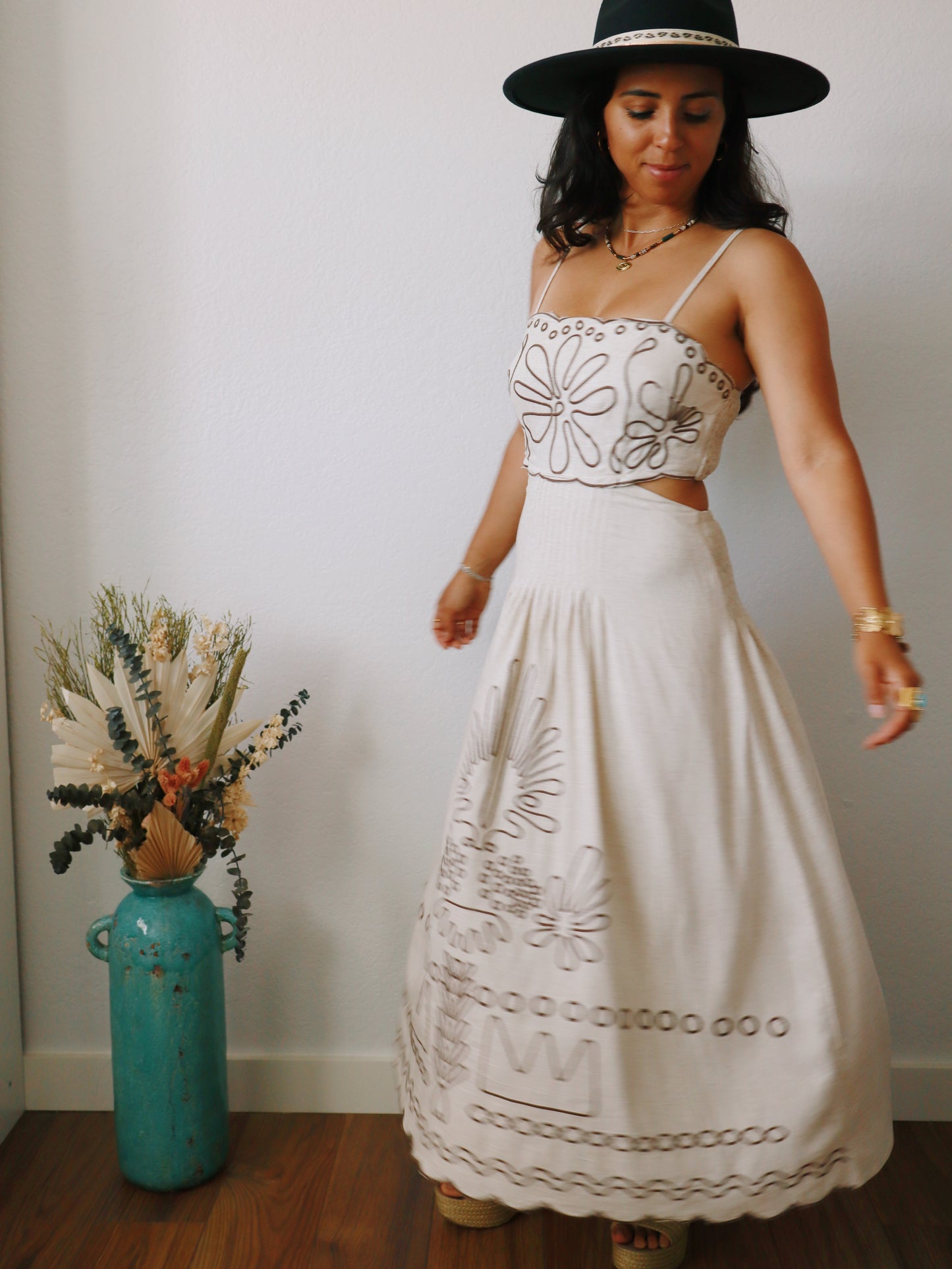 Valentina Embroidered Dress