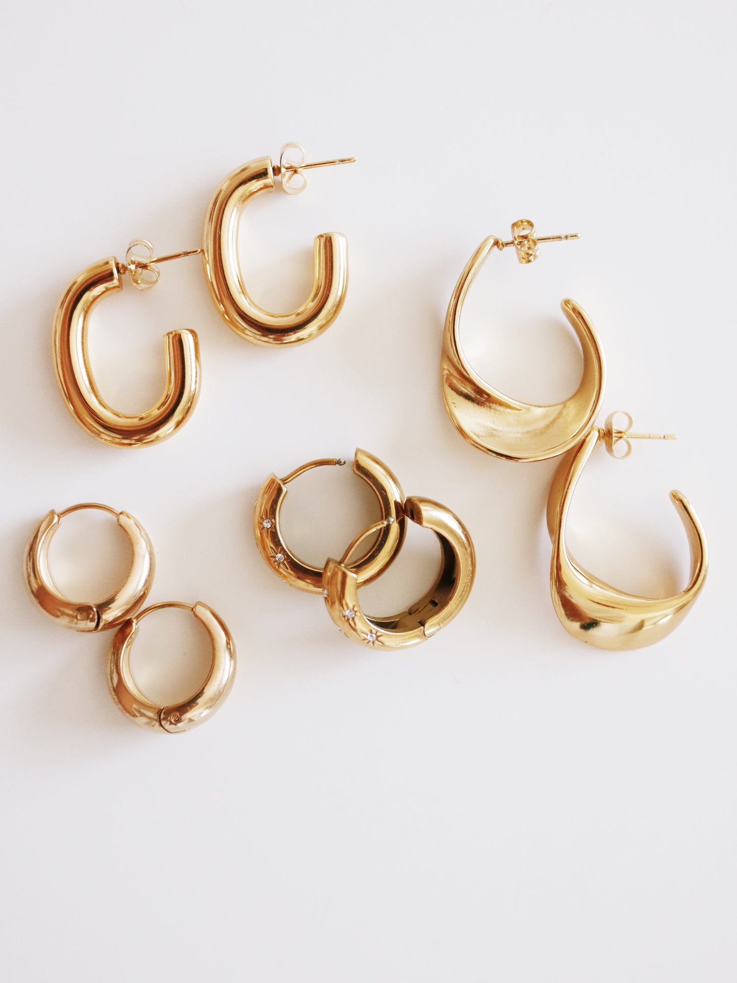 Andrea Gold Hoops