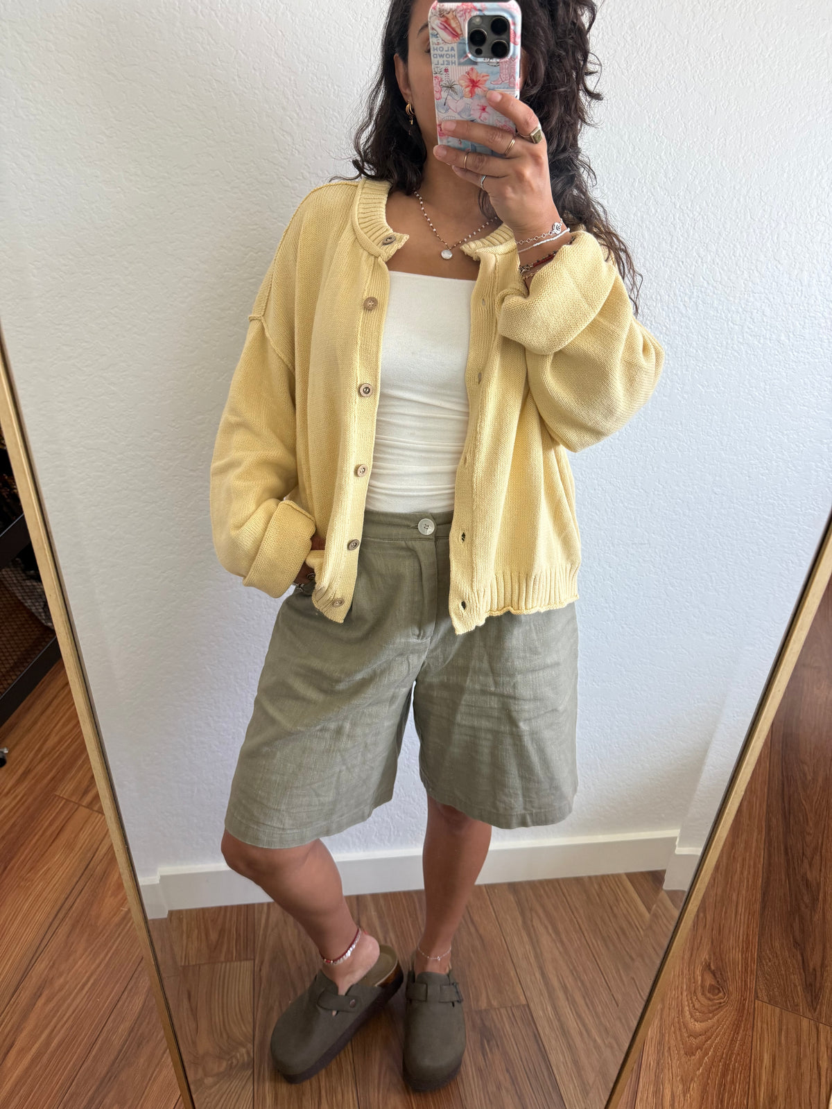Butter Yellow Cardigan