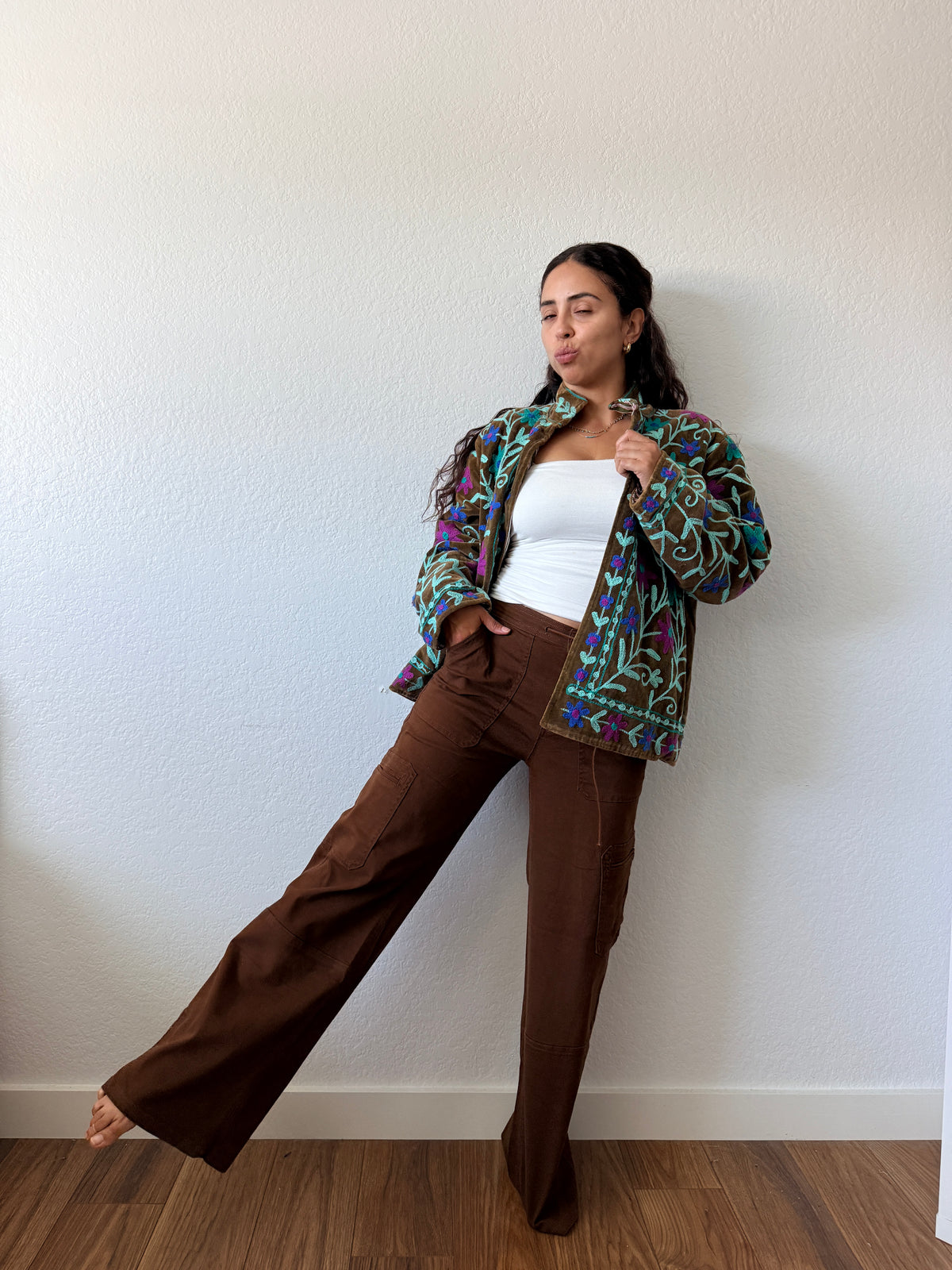 Chocolate Cargo Pants