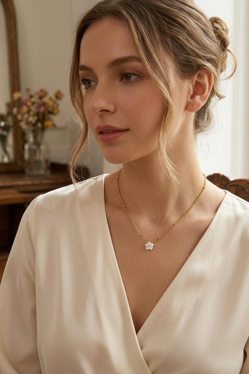 Malia Flower Necklace