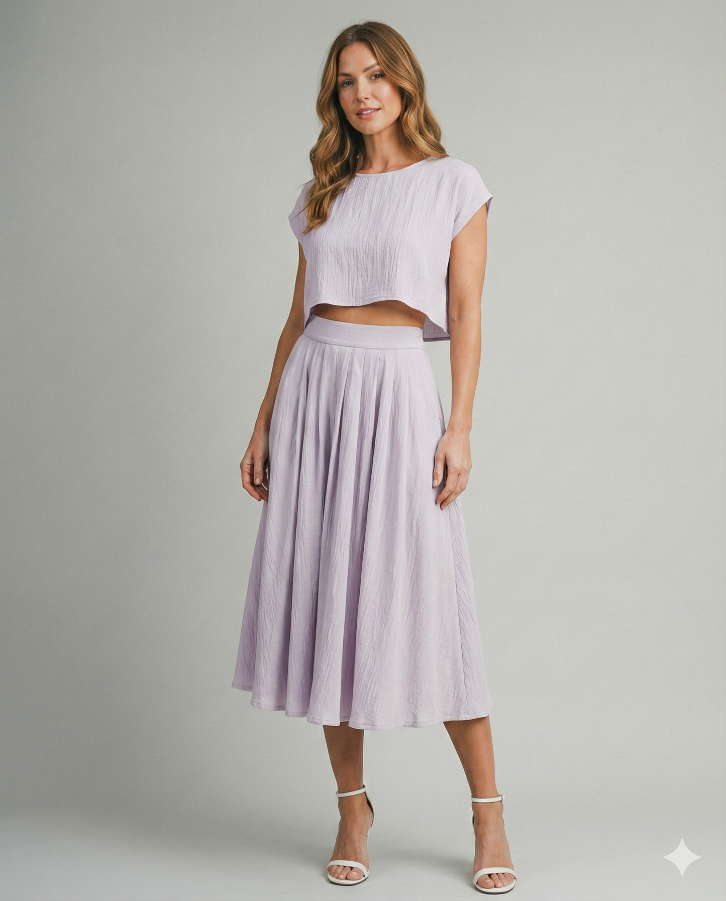 Lavender Fields Skirt Set