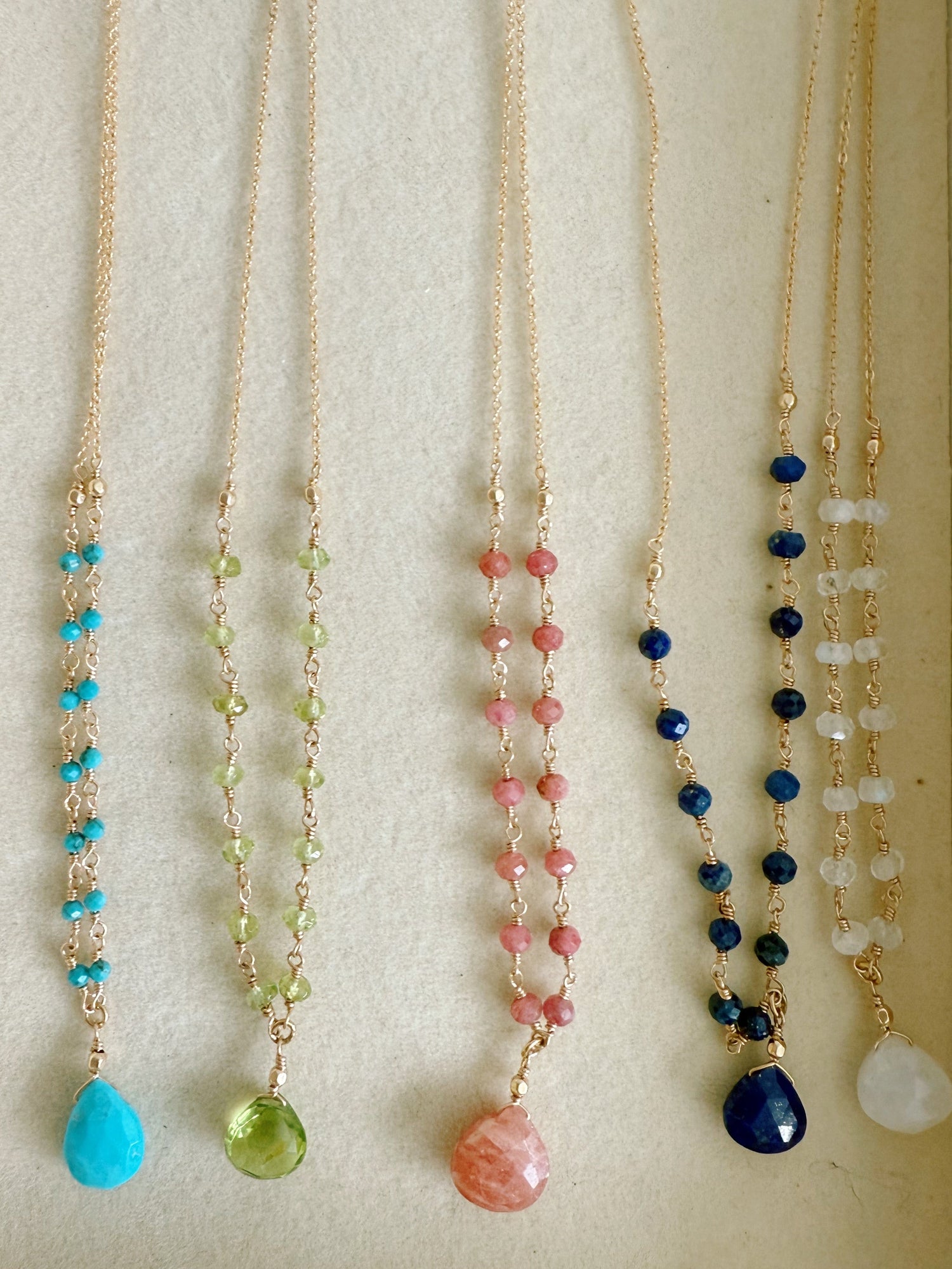 Gold Filled + Gemstones