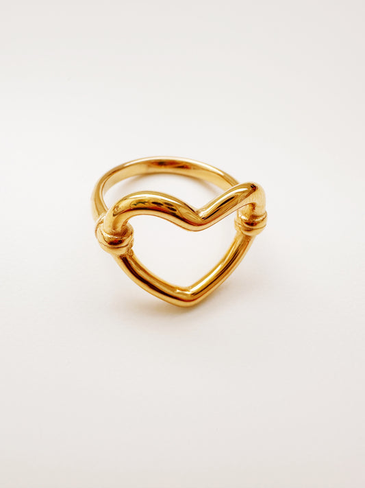 Chunky Heart Ring