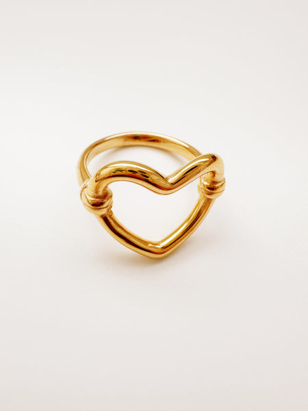 Chunky Heart Ring