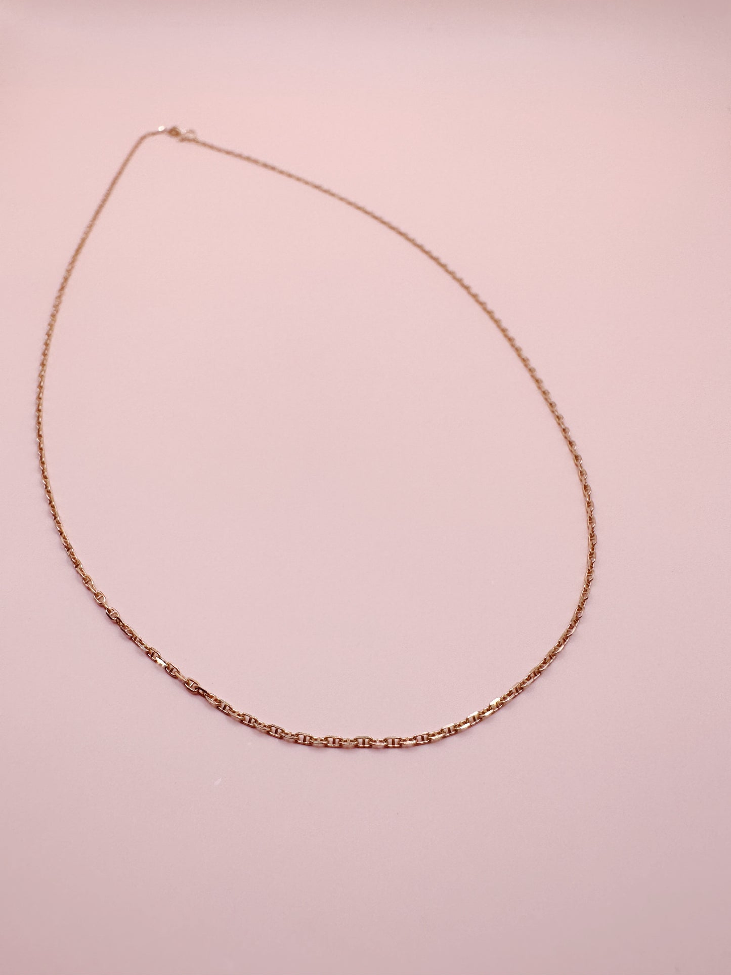 14k Gold Diamond Cut Necklace