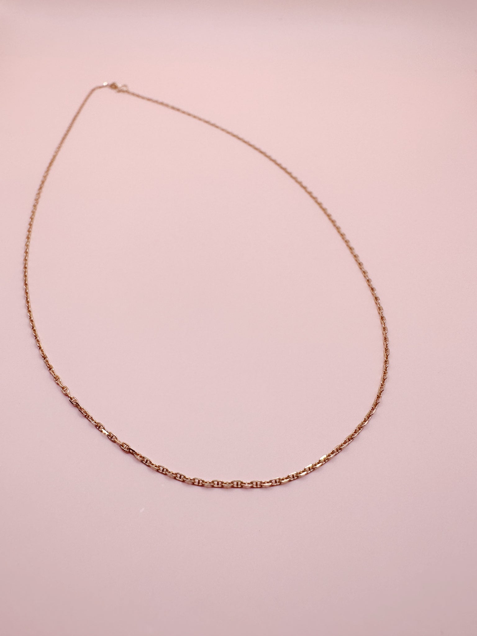 14k Gold Diamond Cut Necklace