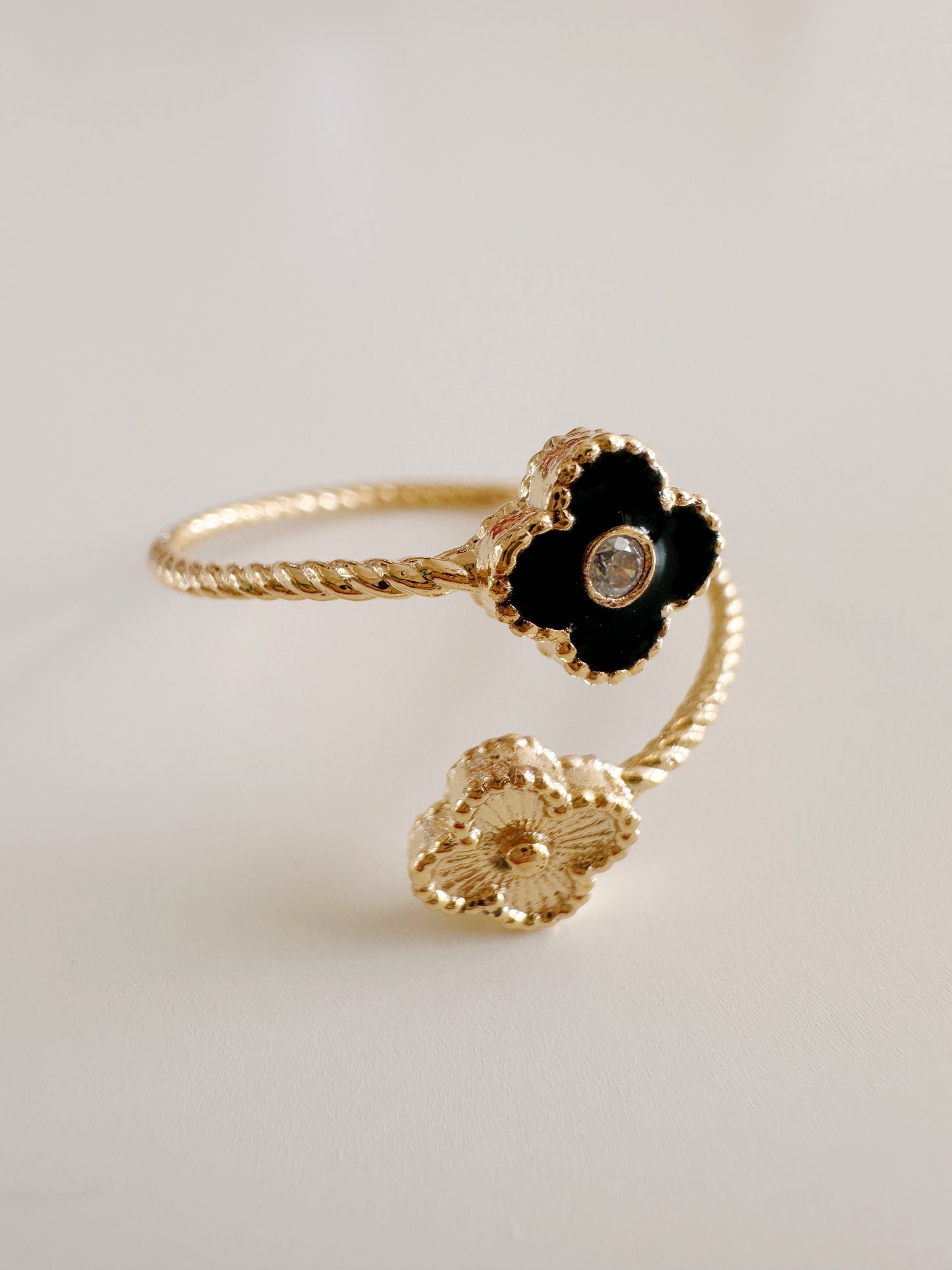 Black Clover Crystal Ring