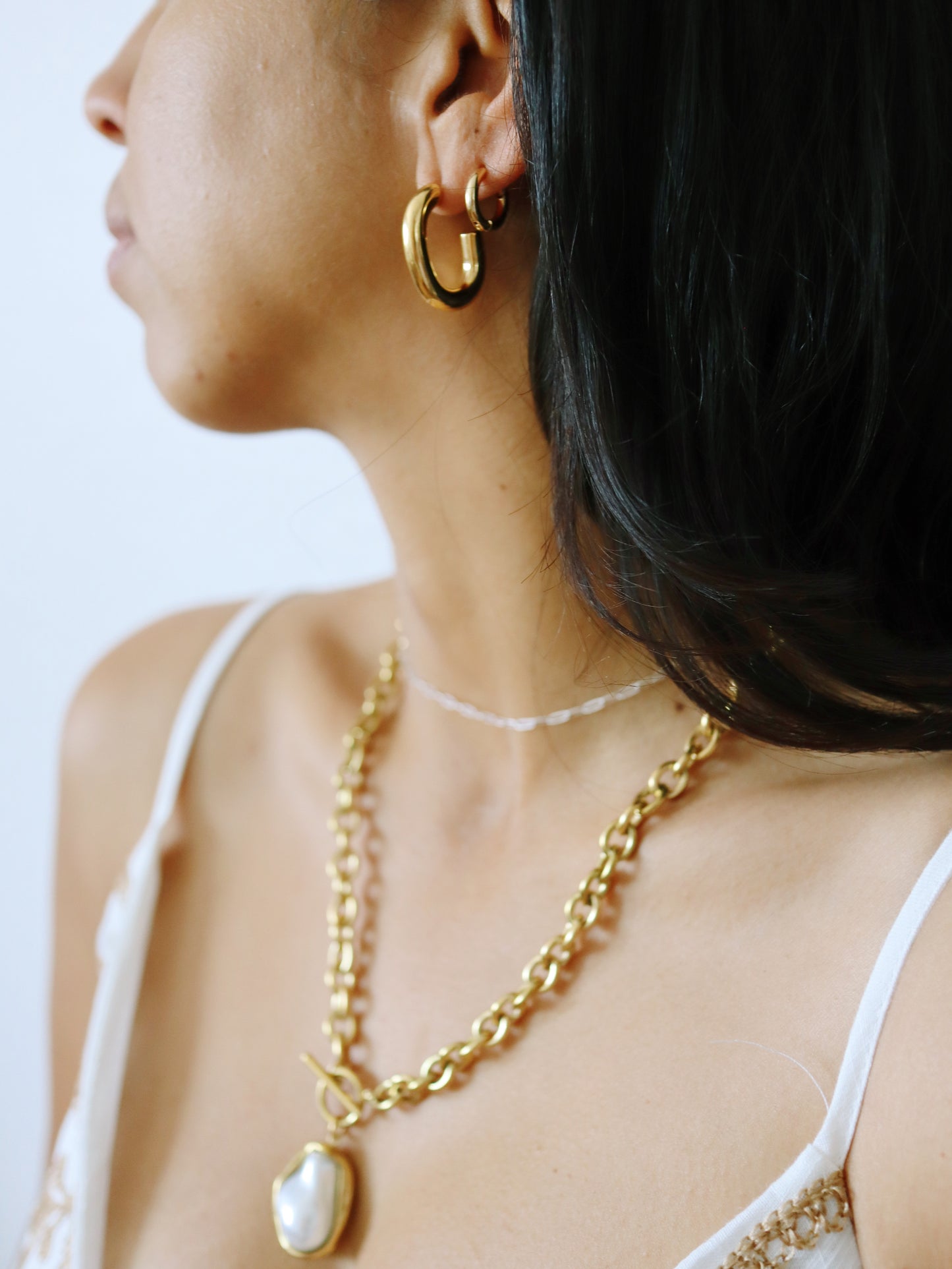 Sophie Gold Hoops
