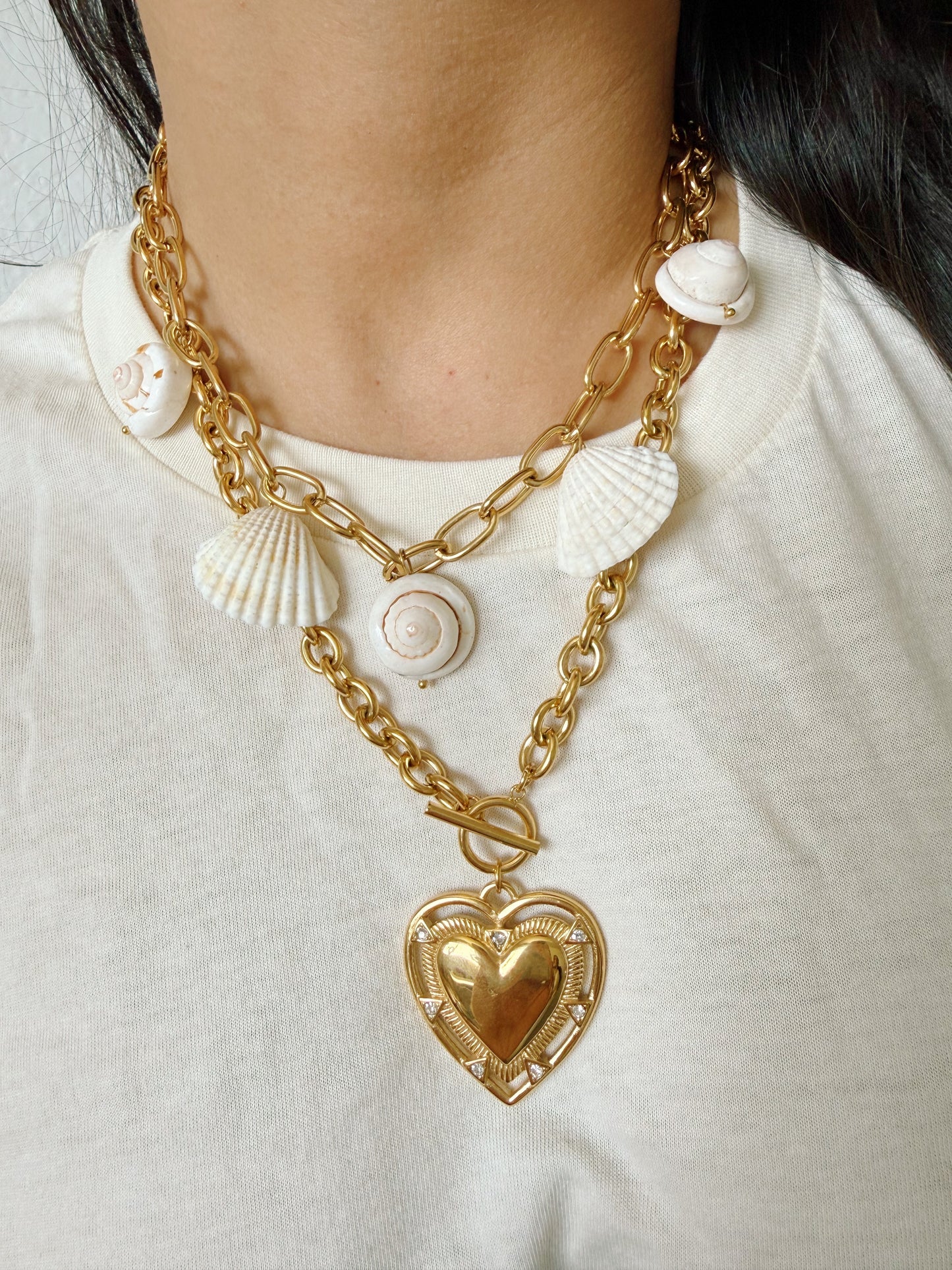 Chunky Heart Necklace