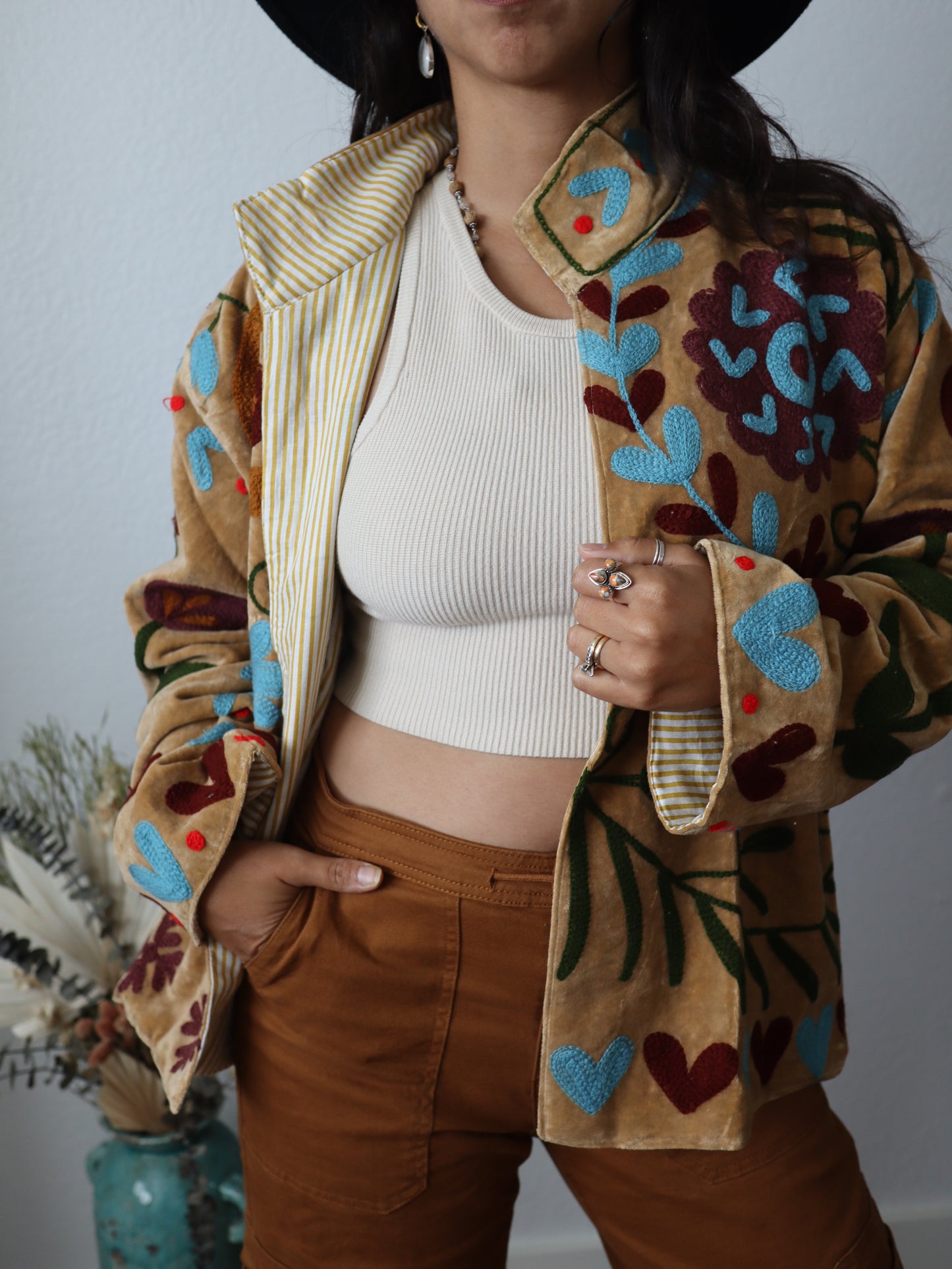 Saffron Cotton Jacket