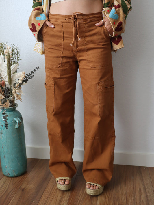 Cinnamon Cargo Pants