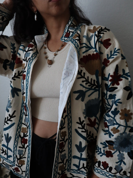 Elderberry Cotton Jacket