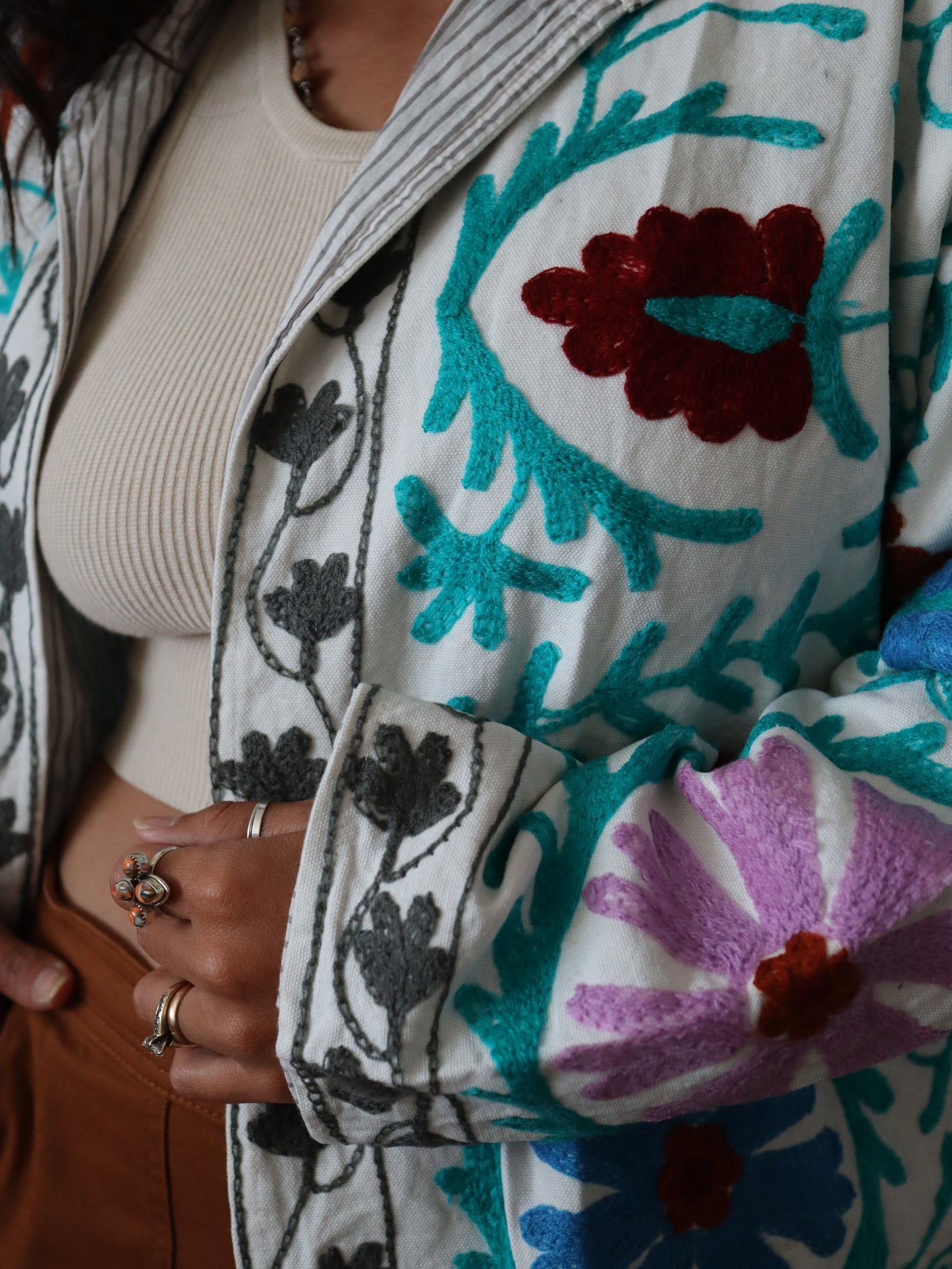 Cherry Birch Cotton Jacket