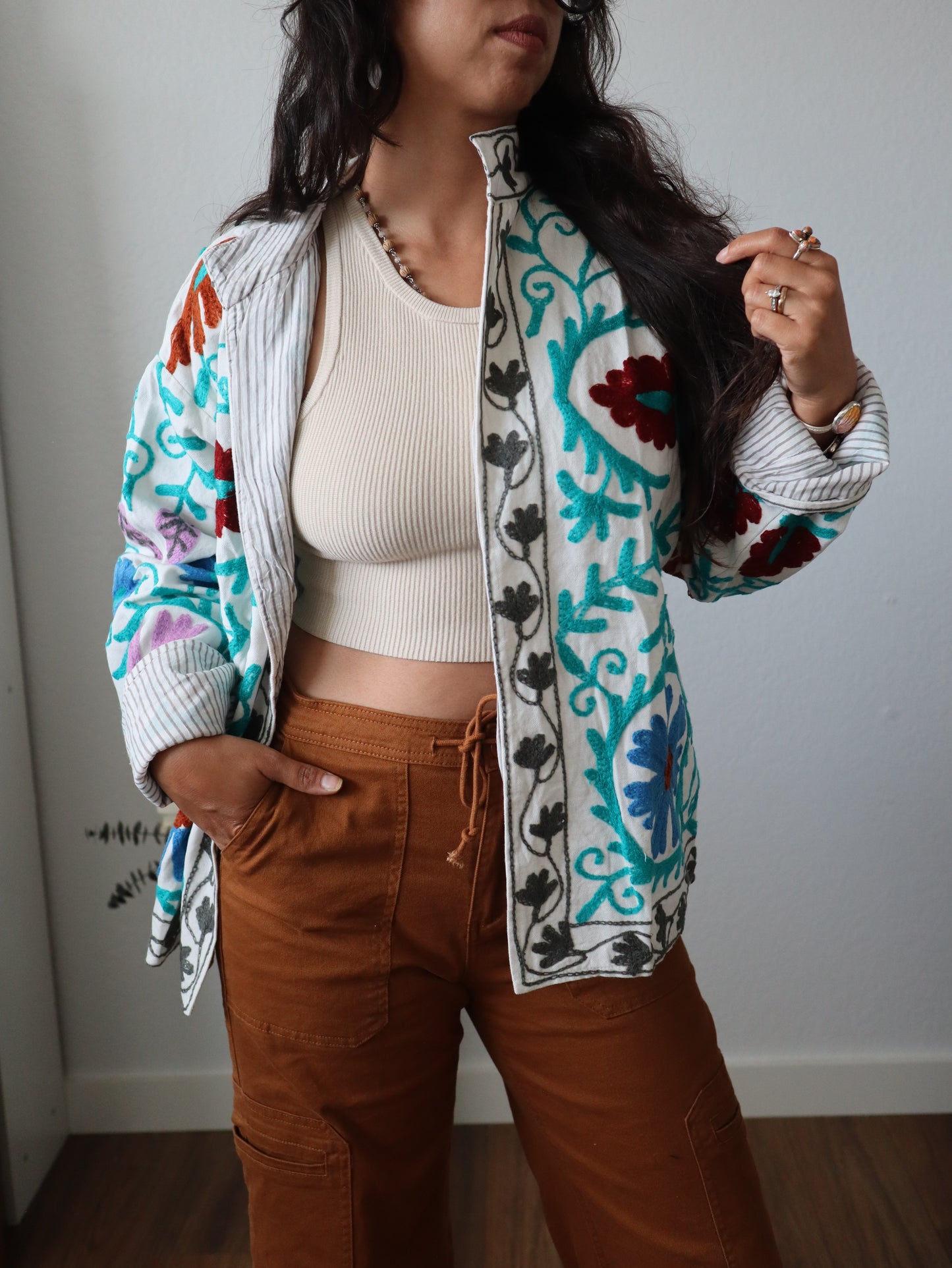 Cherry Birch Cotton Jacket