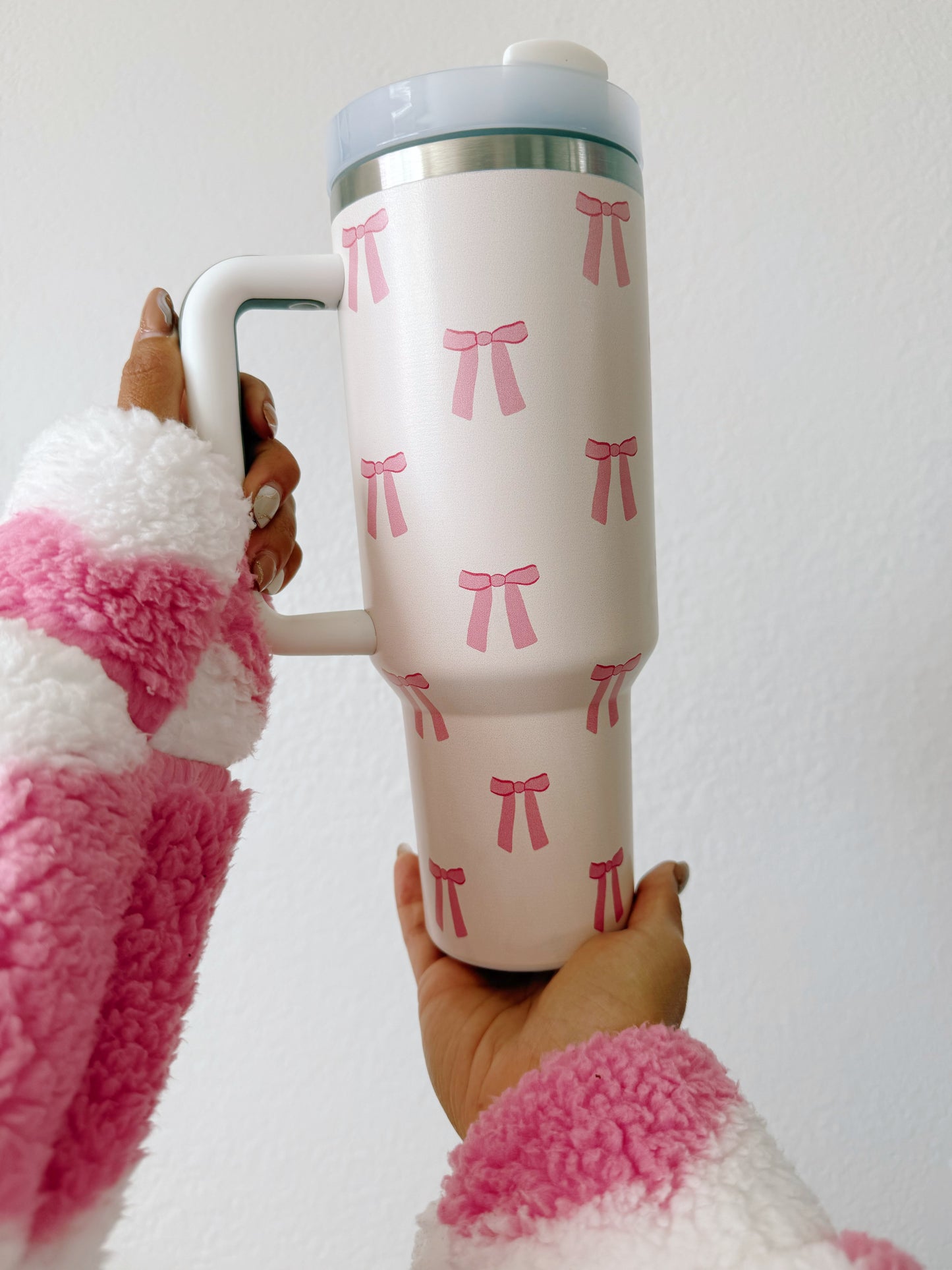 Pink Bow 32oz Tumbler