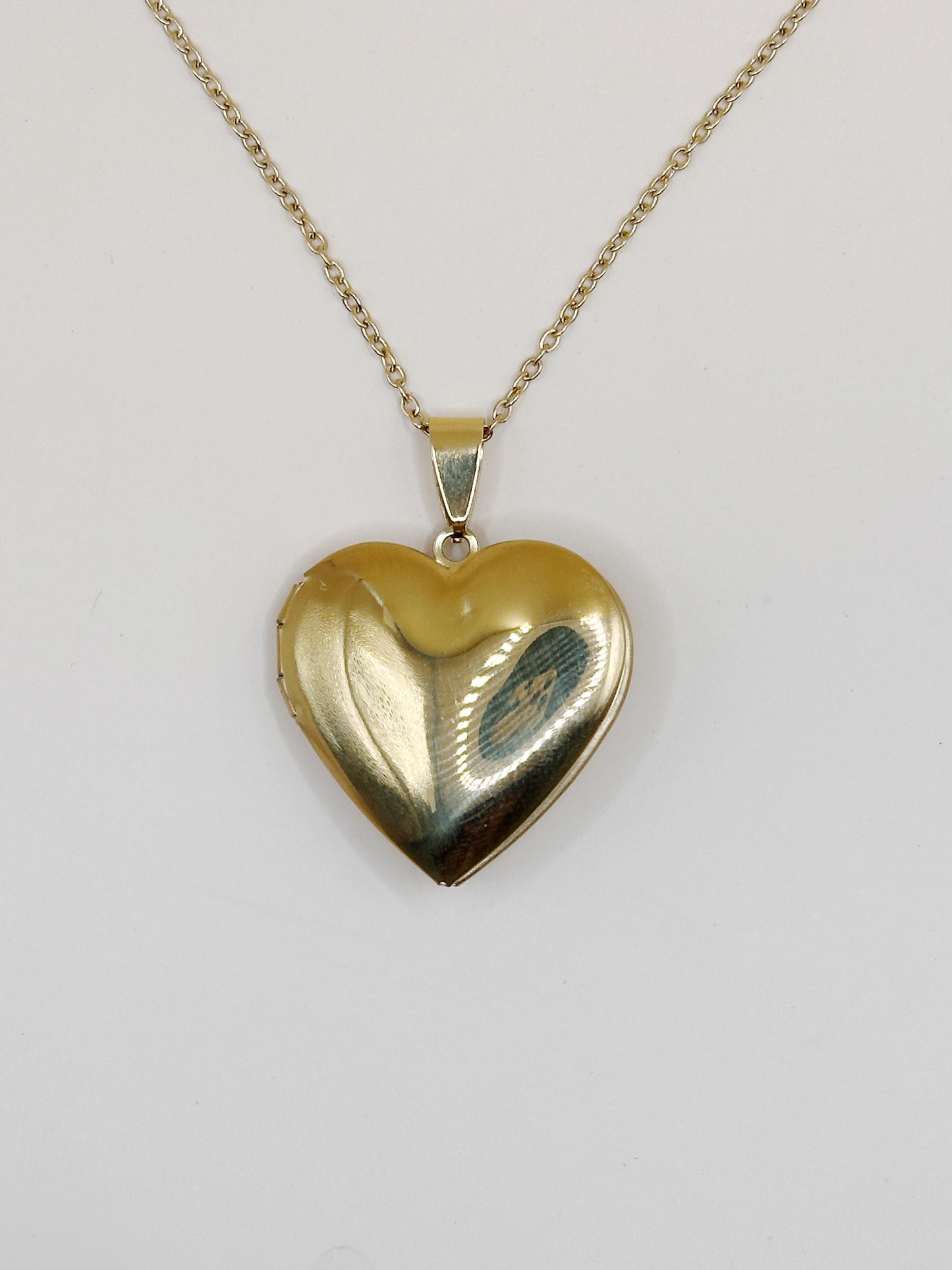 Audrey Heart Locket Necklace