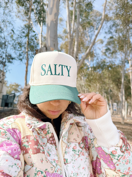 Salty Embroidered Cap