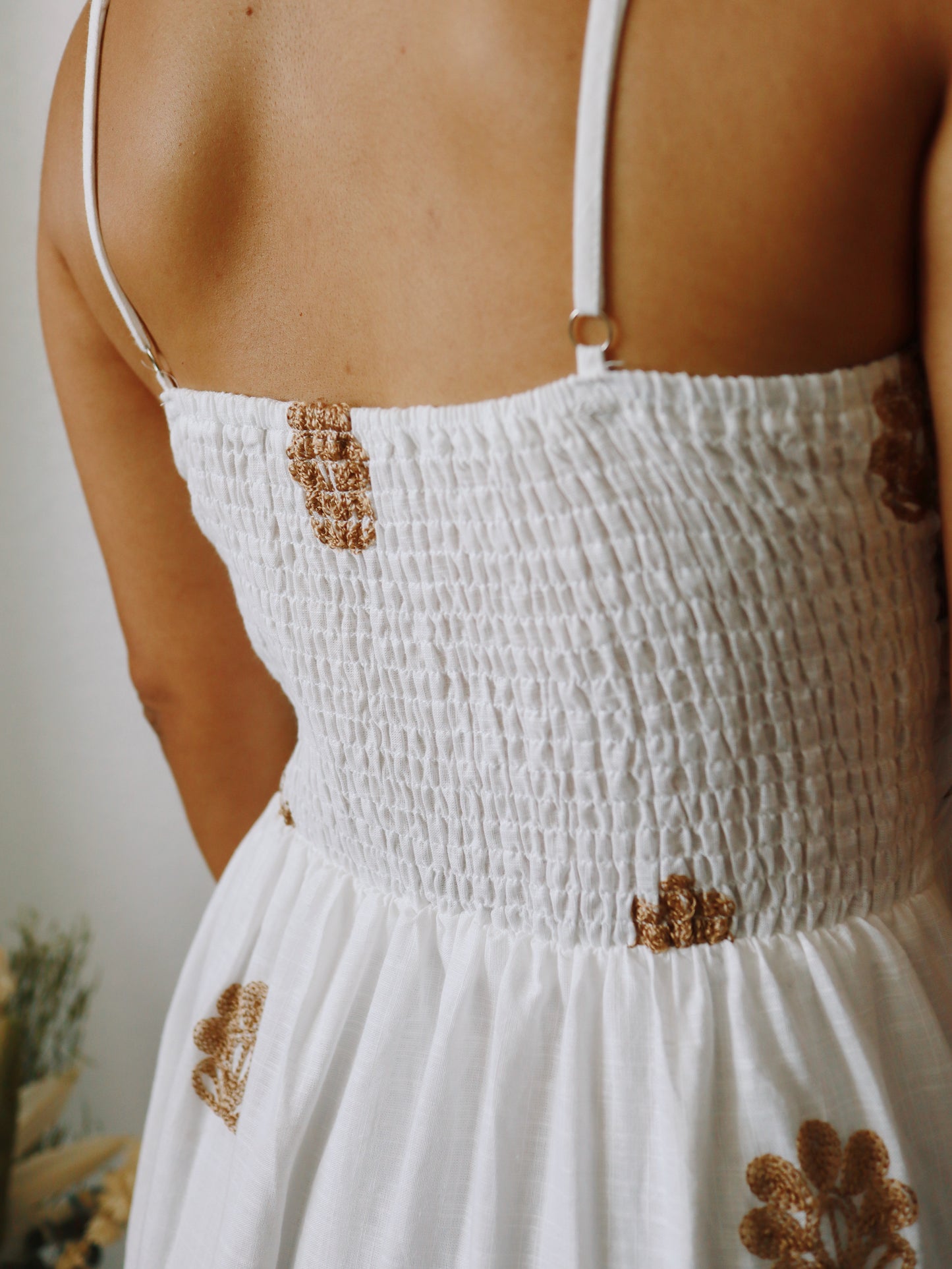 Antonia Embroidered Dress