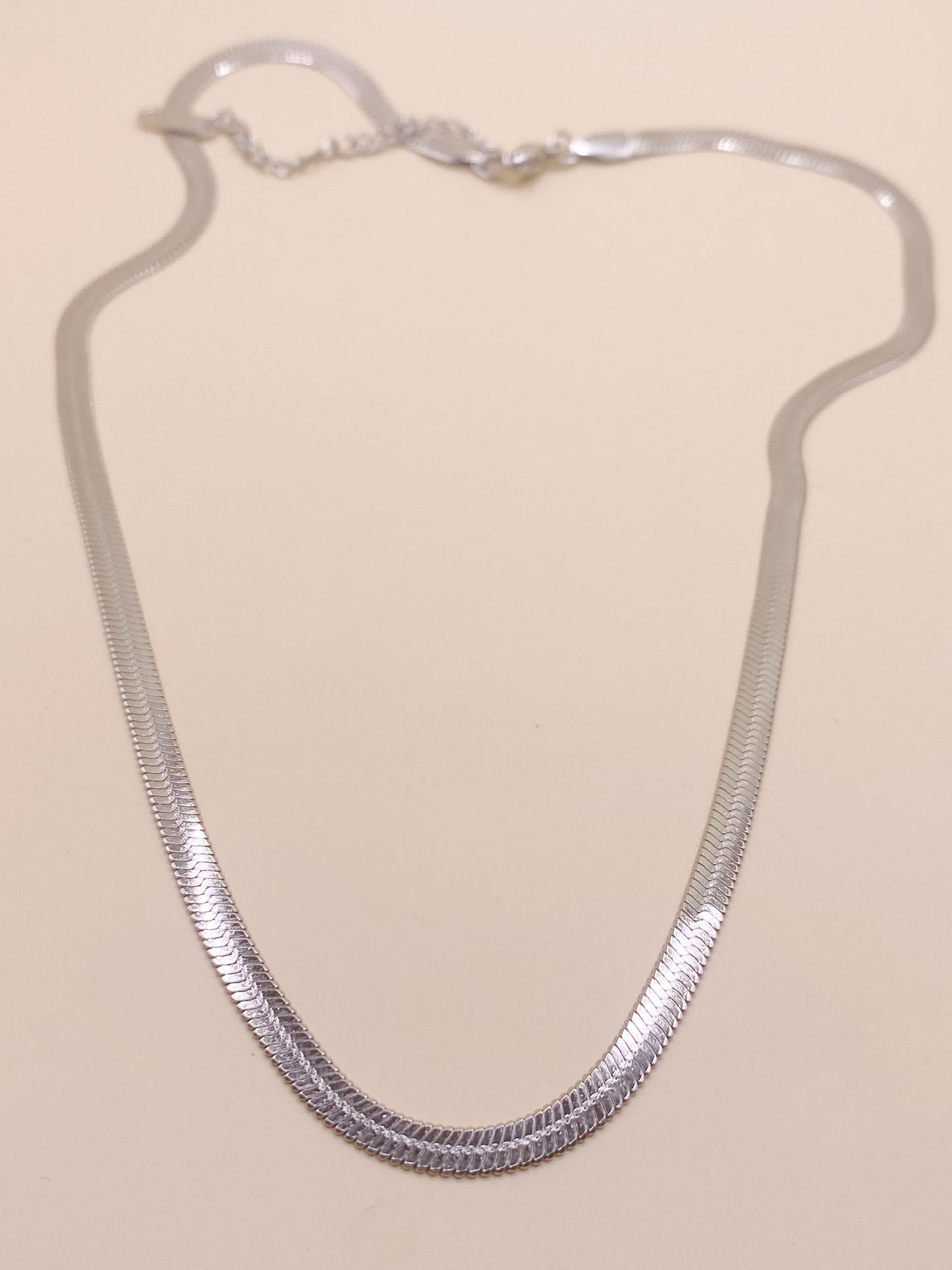 Annika Herringbone Necklace