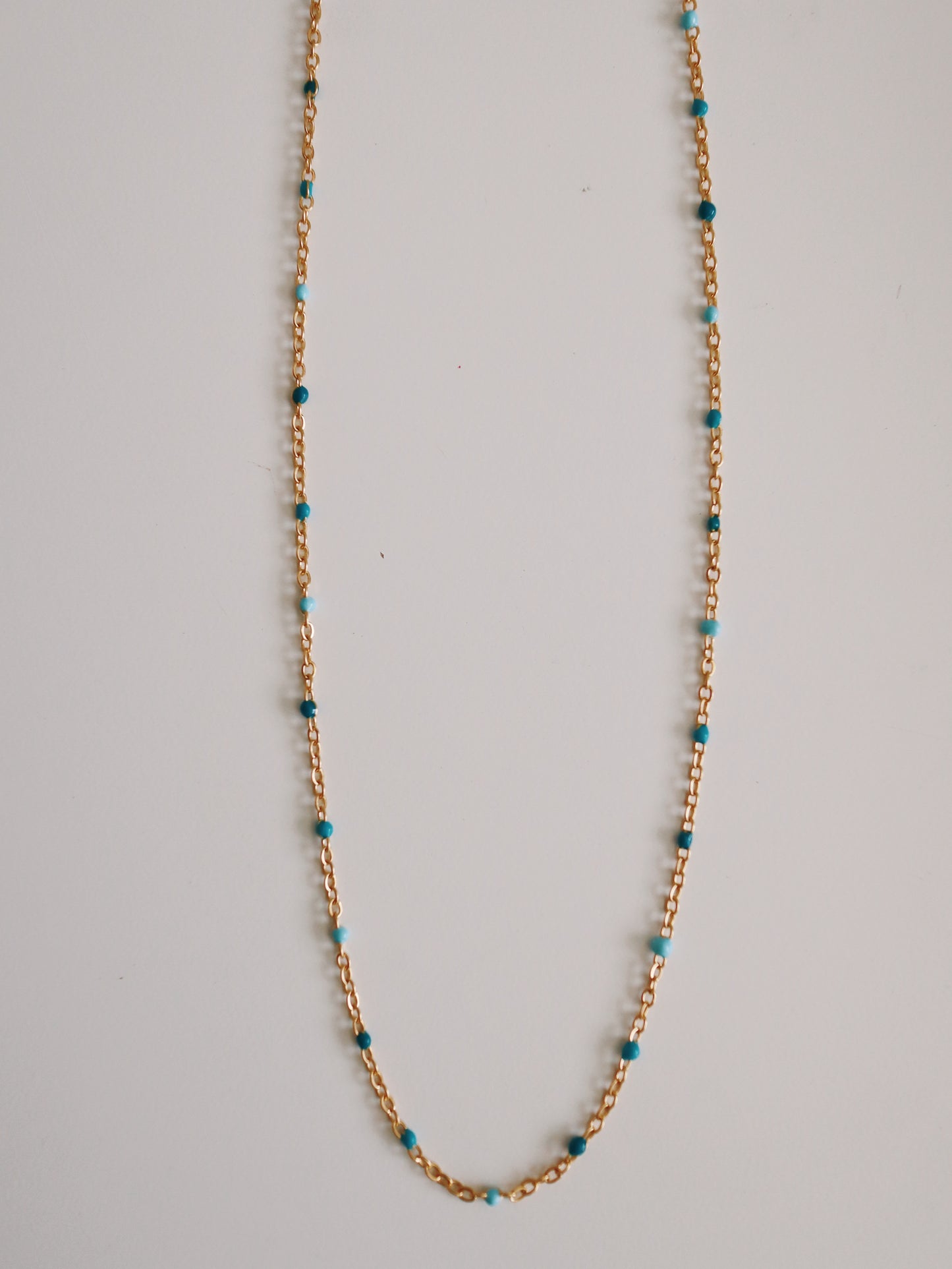 Aegean Sea Satellite Necklace