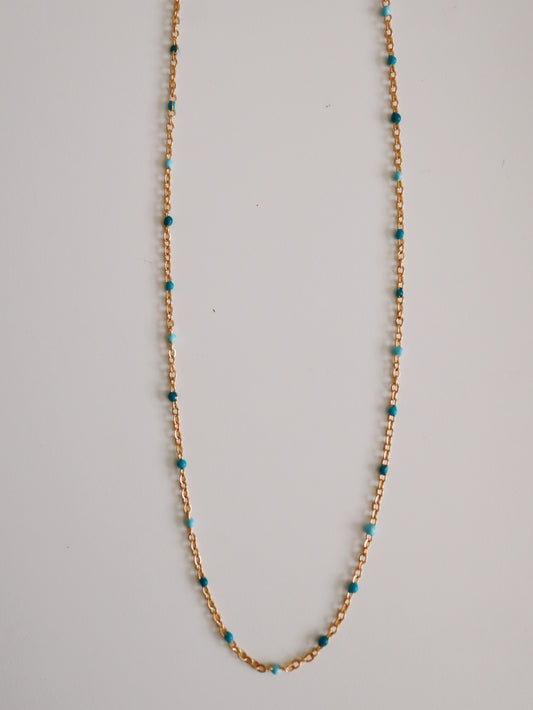 Aegean Sea Satellite Necklace