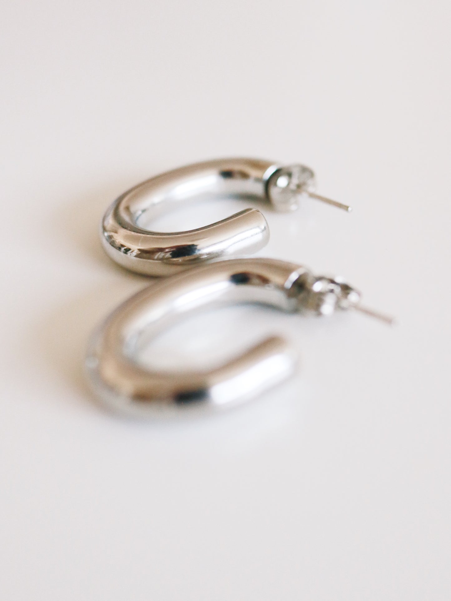 Sophie Silver Hoops