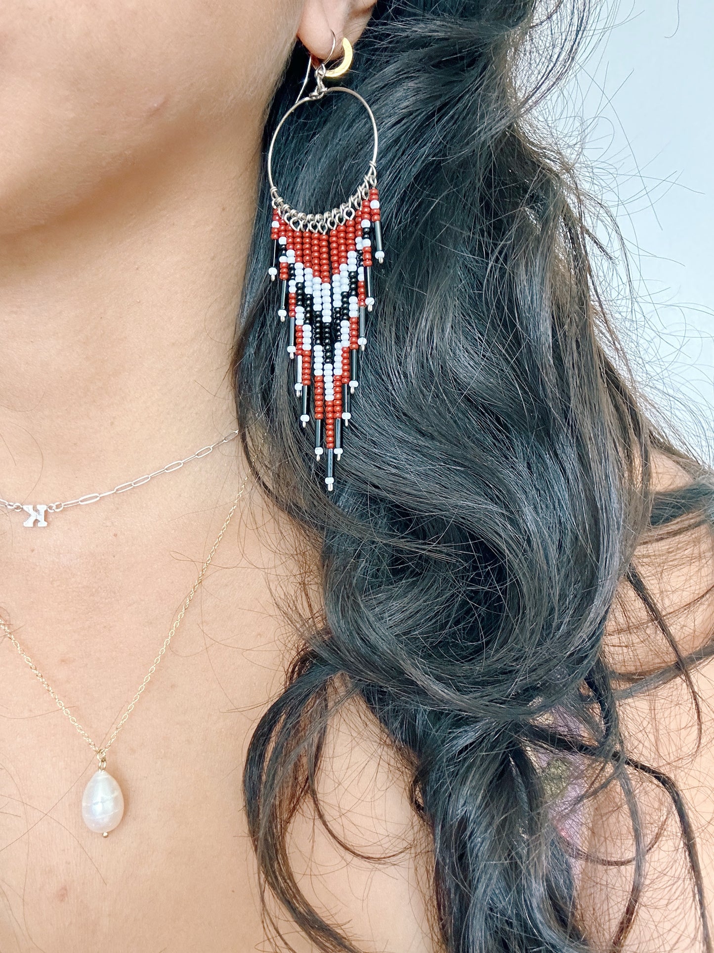 Navajo Beaded Earrings