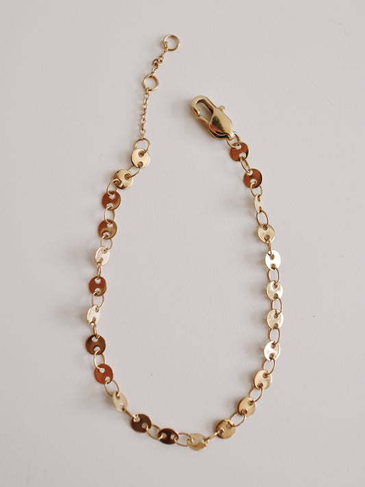 Brooke Coin Bracelet