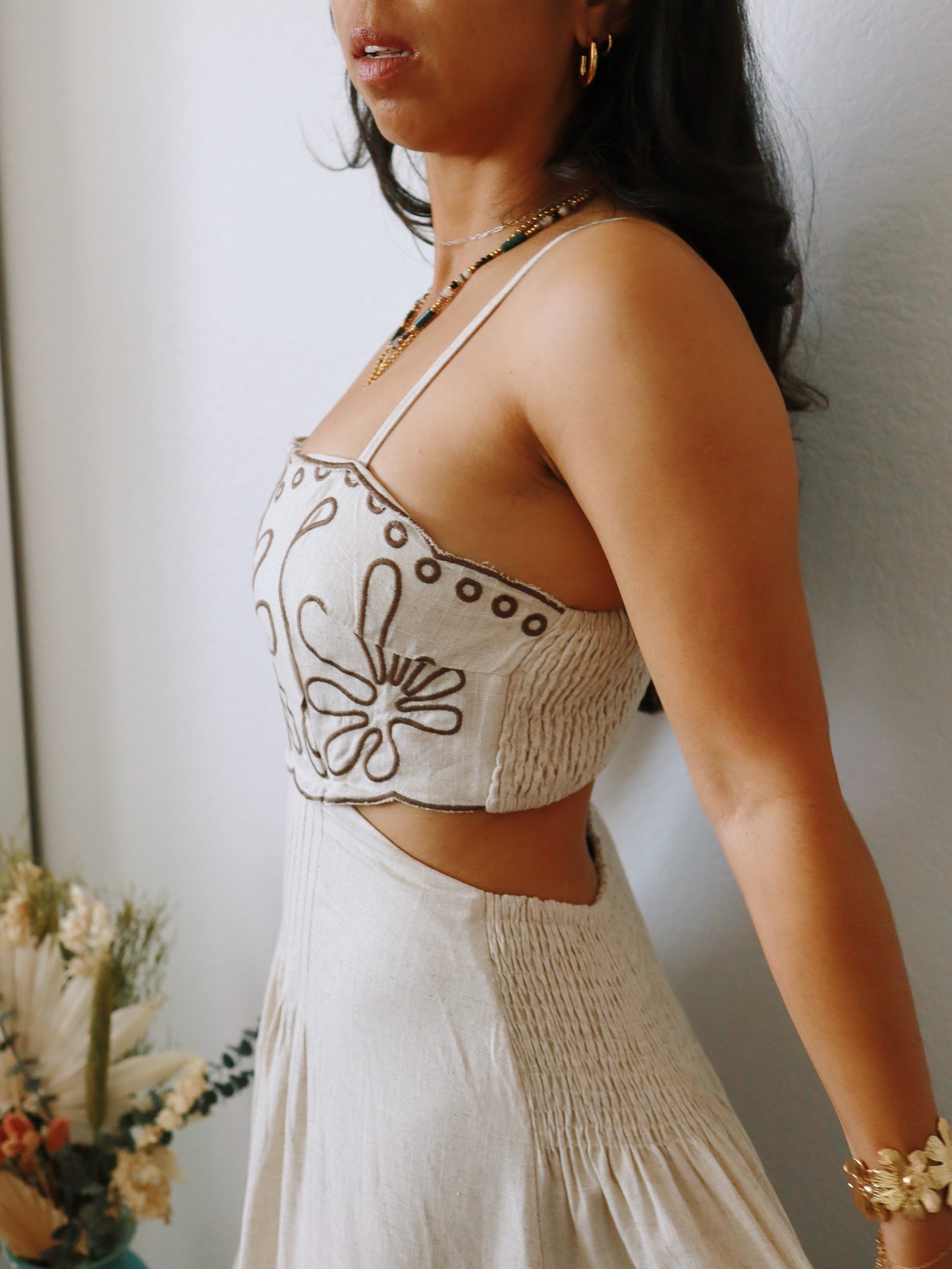 Valentina Embroidered Dress