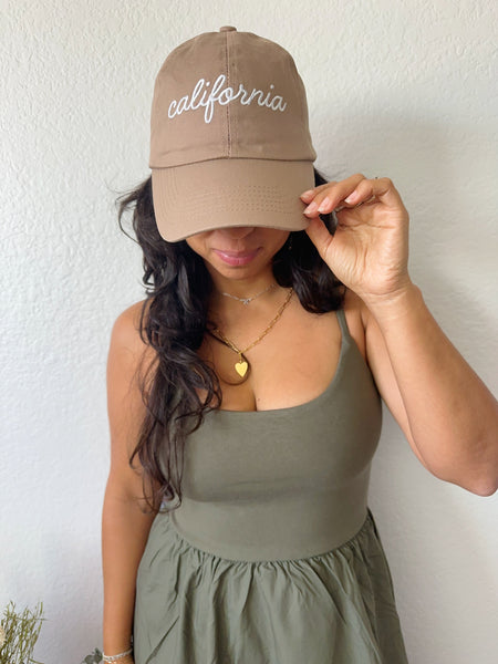 Beige California Cap