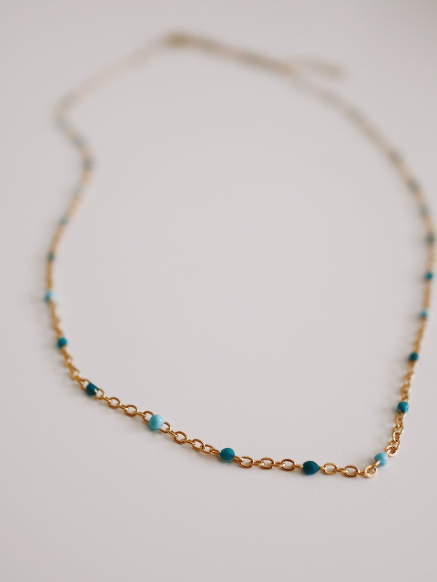 Aegean Sea Satellite Necklace