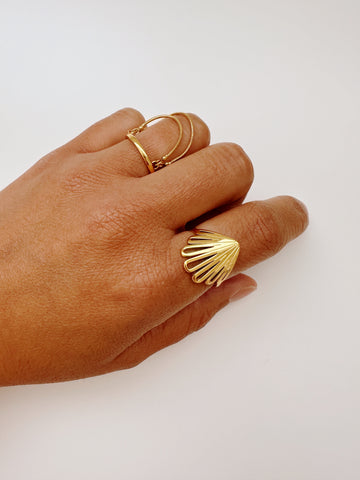 Hollow Shell Ring