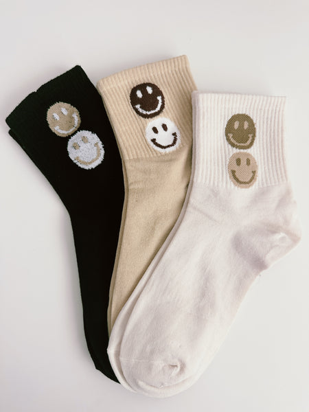 Smiley Face Socks