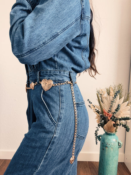 Vintage Hearts Belt