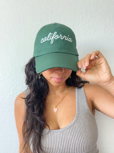 Forest Green California Cap