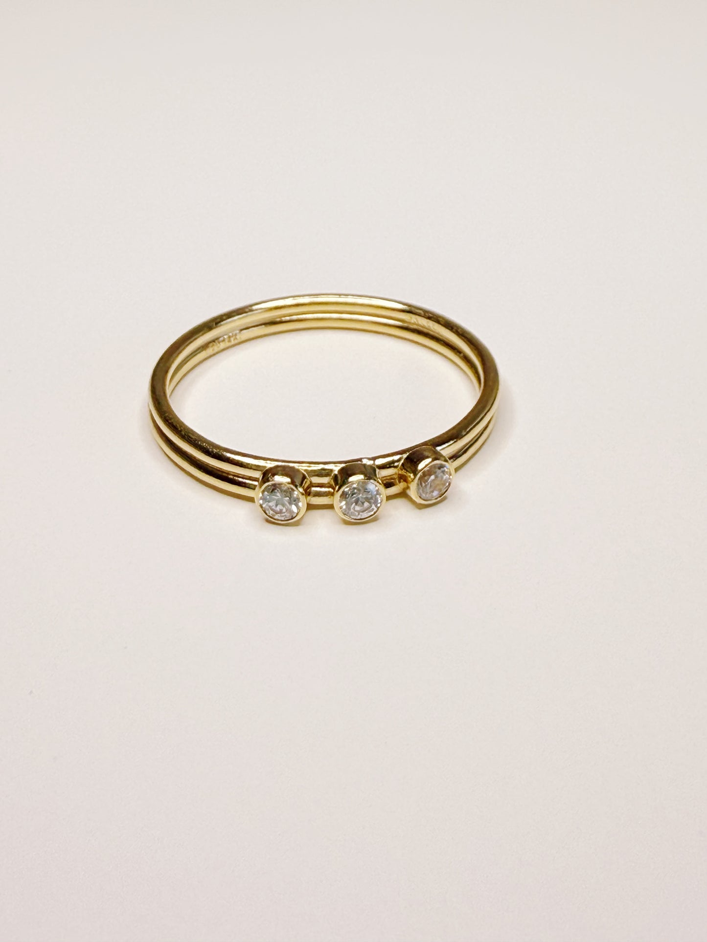 Bella CZ Stacking Ring