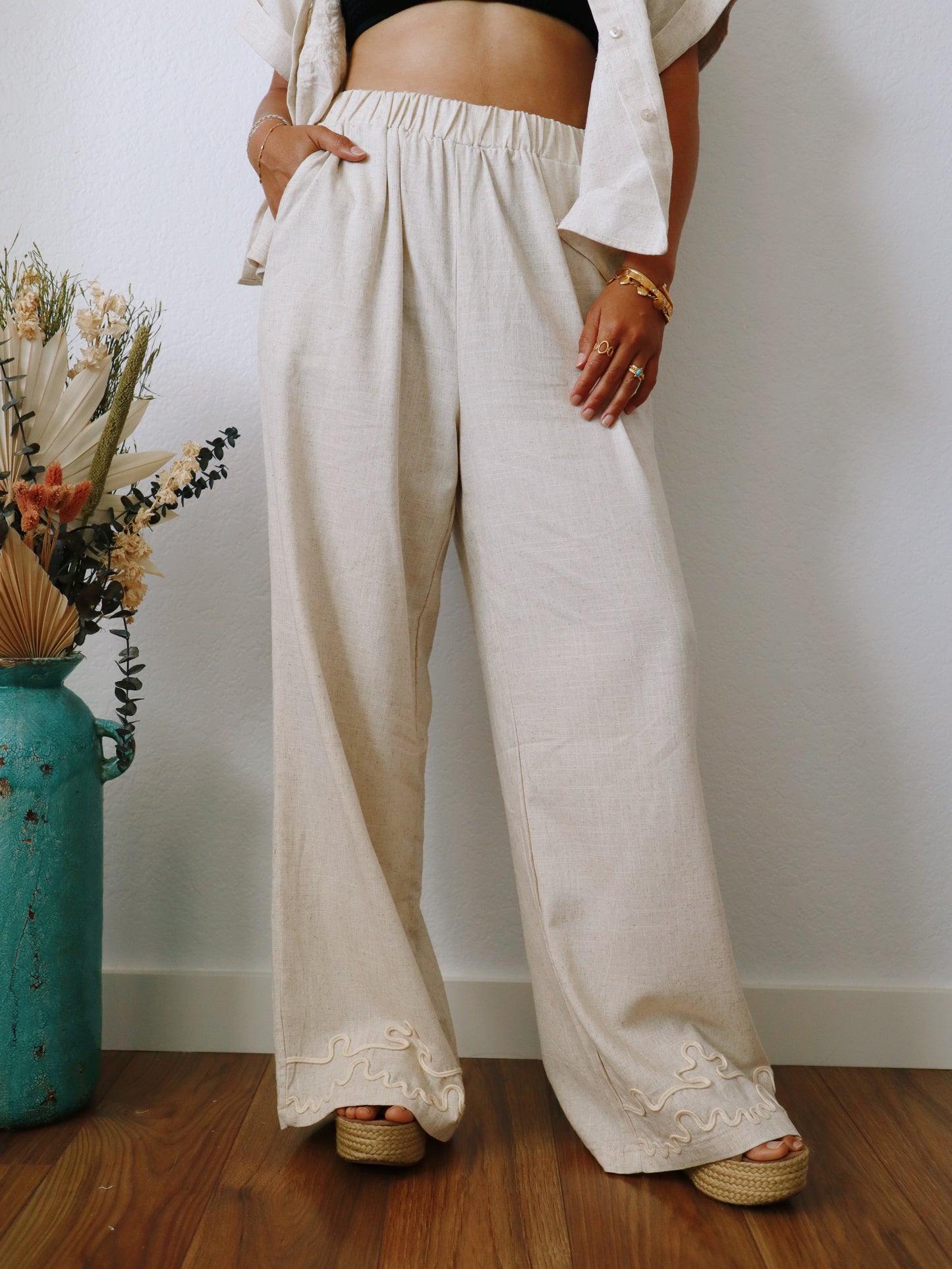 Positano Linen Pants