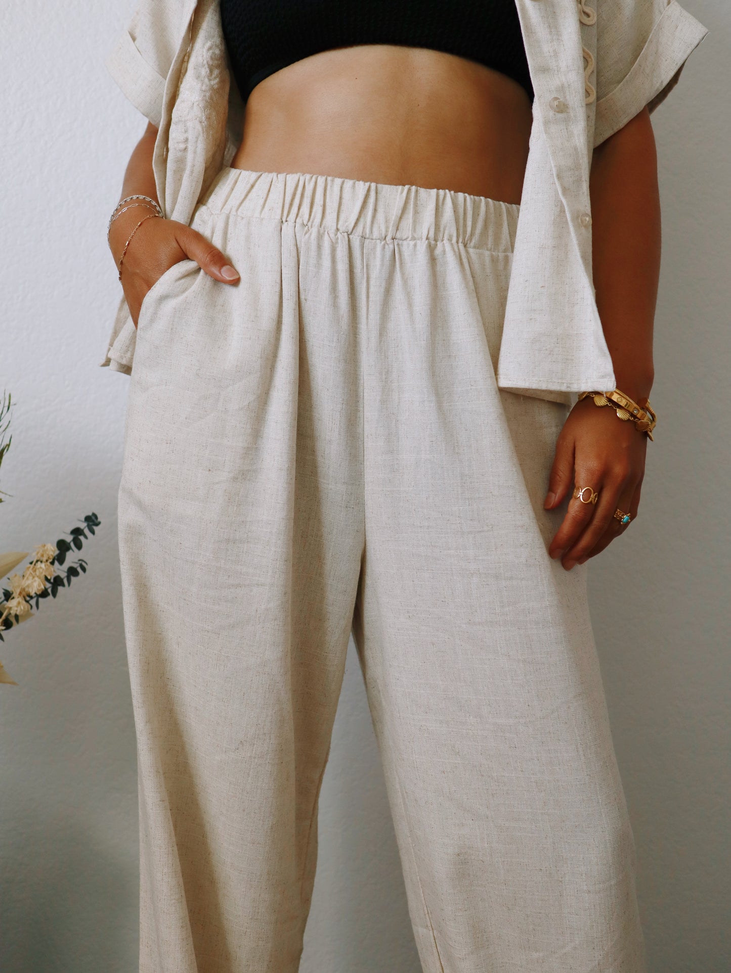 Positano Linen Pants