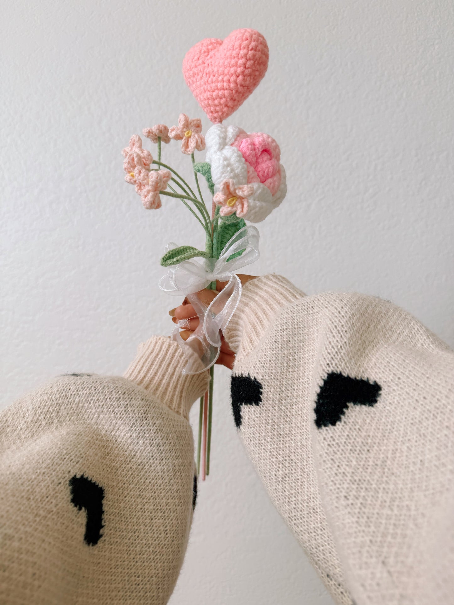 Lover's Crochet Bouquet