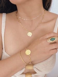 Sol Necklace + Bracelet Set
