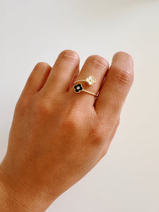 Black Clover Crystal Ring