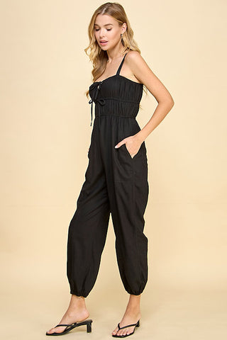 Black Fitted Jumpsuit