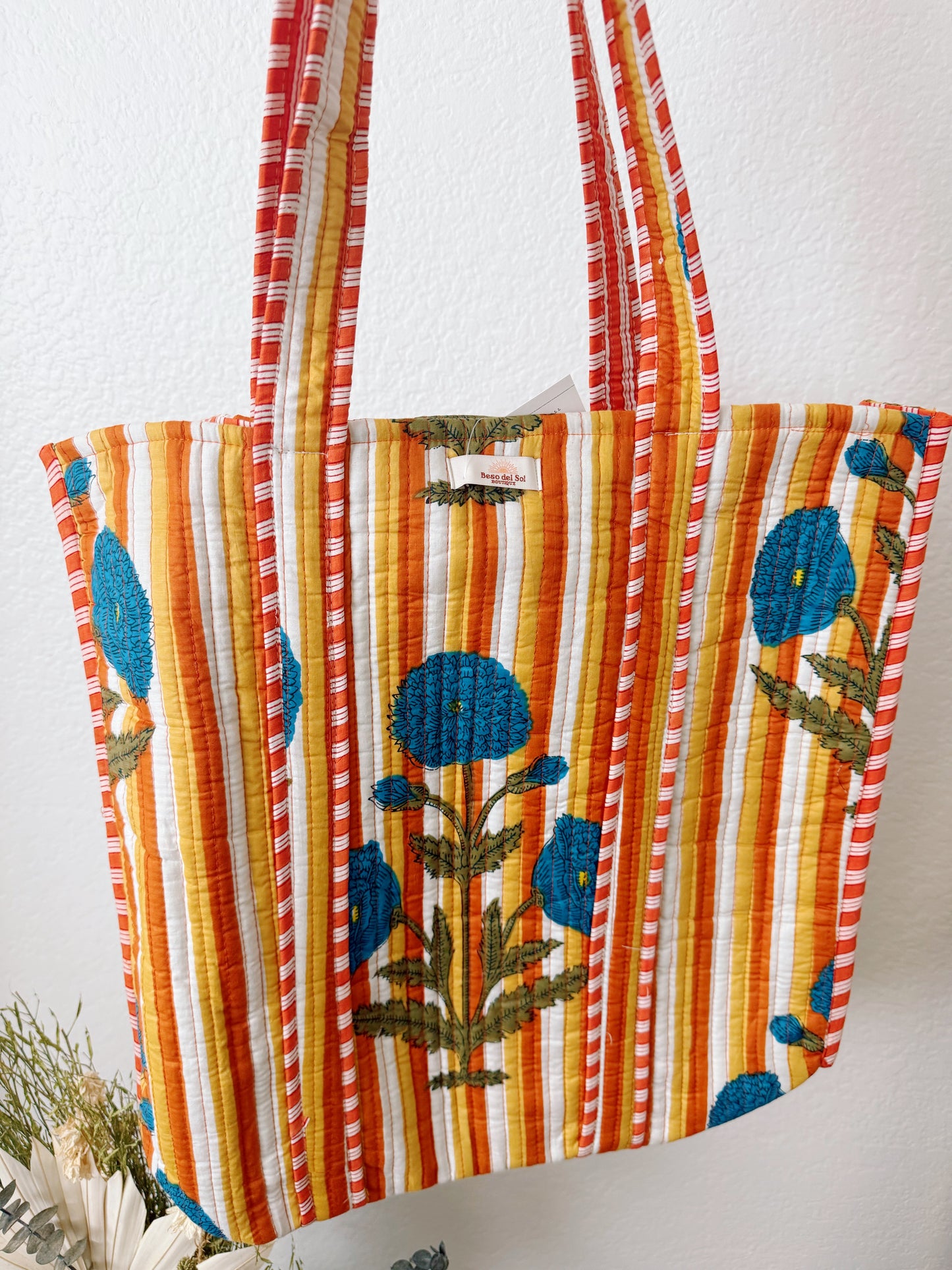 Tuscany Quilted Tote