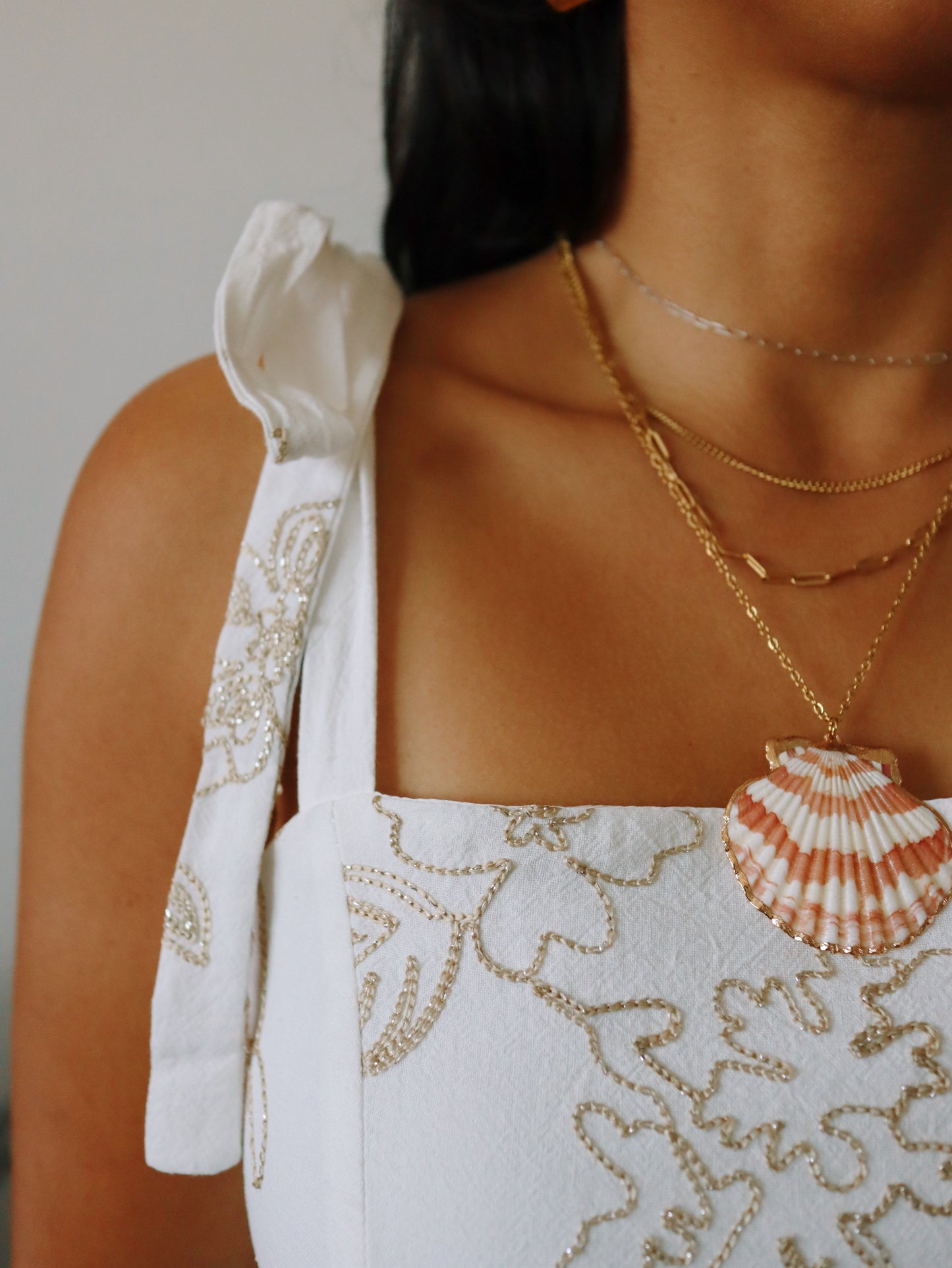 Catalina Embroidered Dress