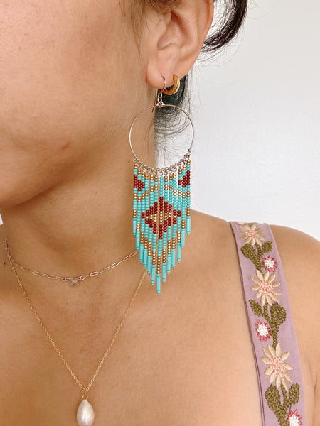 Zuri Beaded Earrings