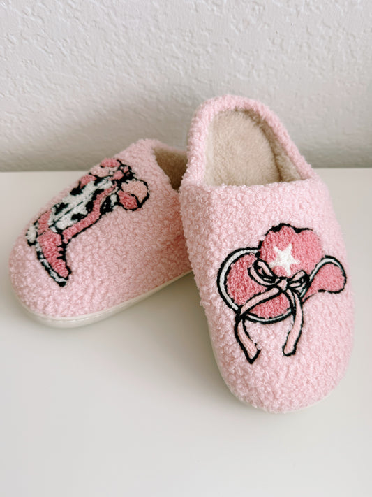 Coastal Cowgirl Slippers