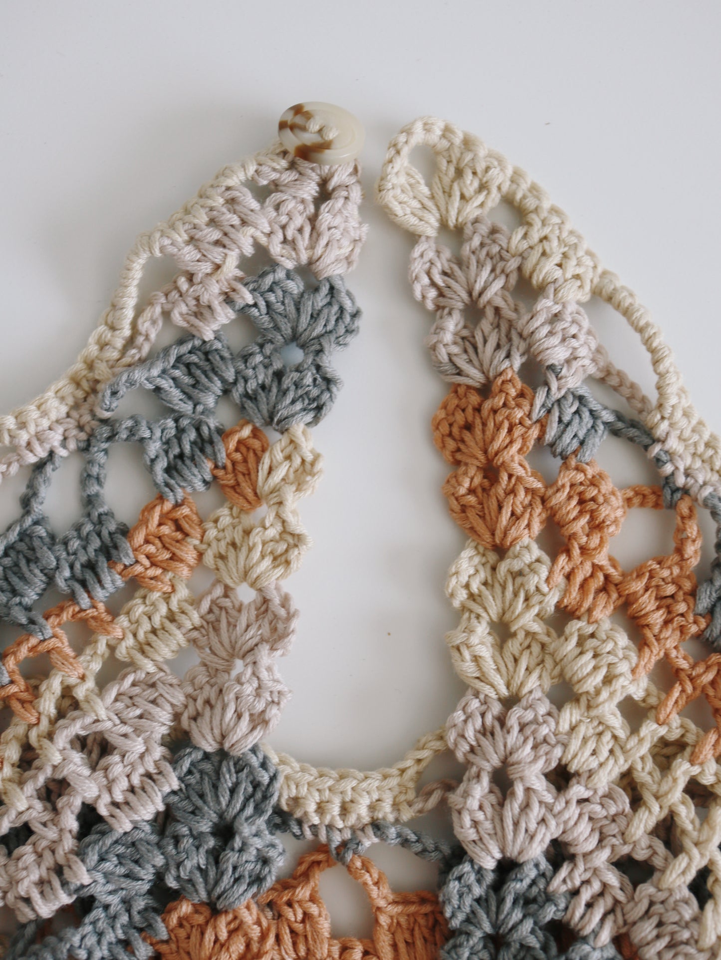 Olive Crochet Head Scarf