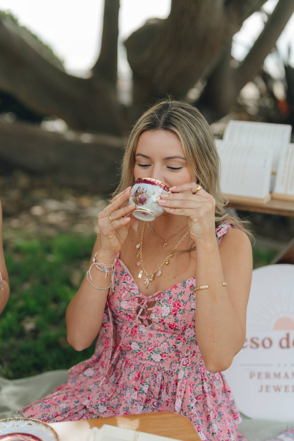 Rose Garden Floral Dress