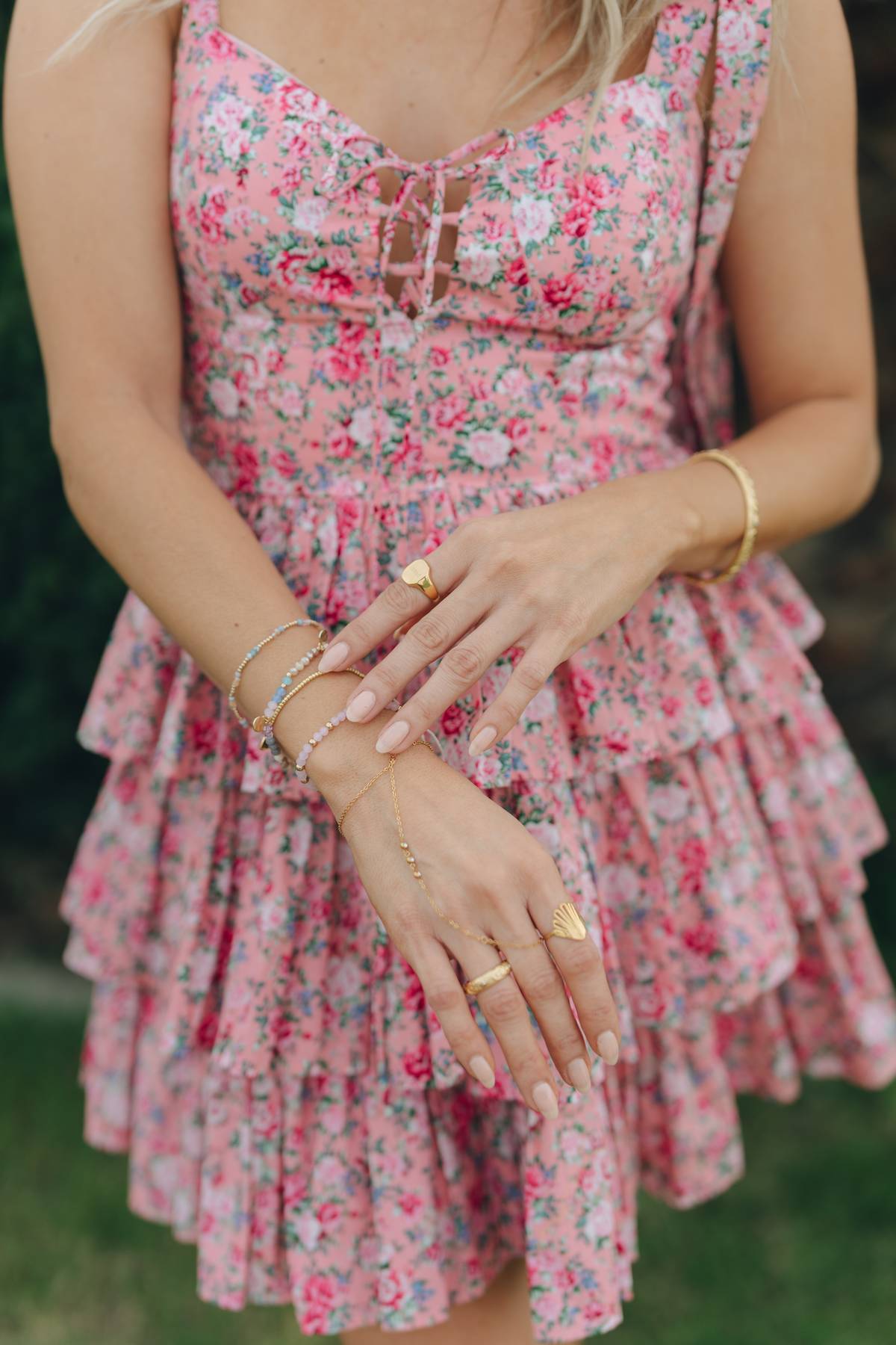 Rose Garden Floral Dress